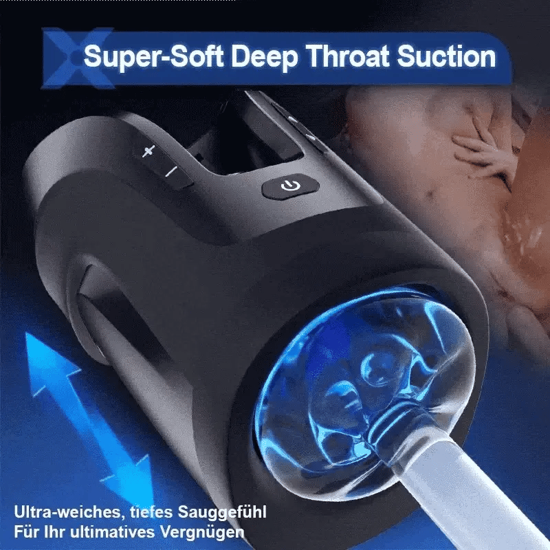 Leten Cannon King Mini: Quickshot Thrusting Masturbator