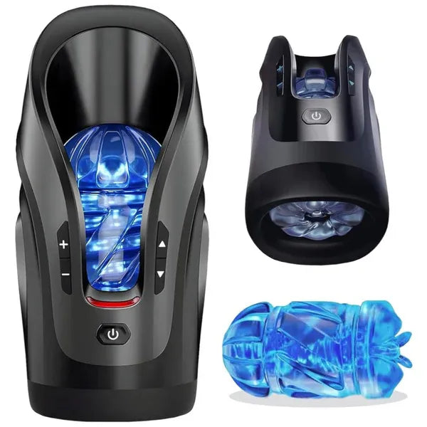 Leten Cannon King Mini: Quickshot Thrusting Masturbator