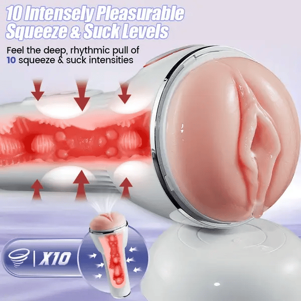 Leten Hatano Yui IV: Realistische 3D Fleshlight Vibrierender Masturbator