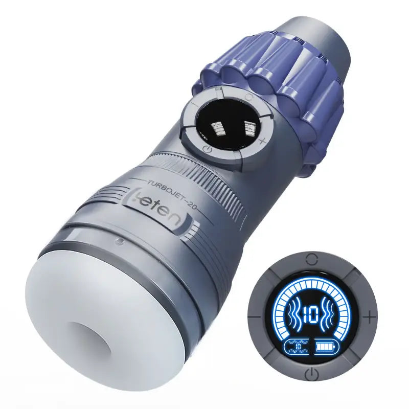 Leten Turbojet-20: Deep Throat Absaugung & starke Vibration Masturbator