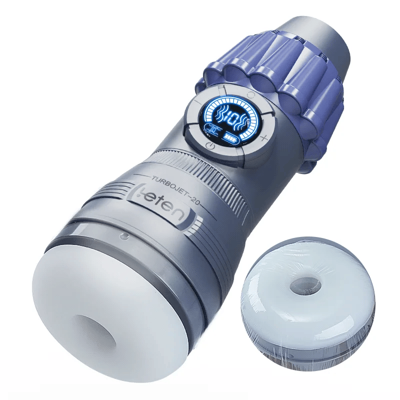 Leten Turbojet-20: Deep Throat Absaugung & starke Vibration Masturbator