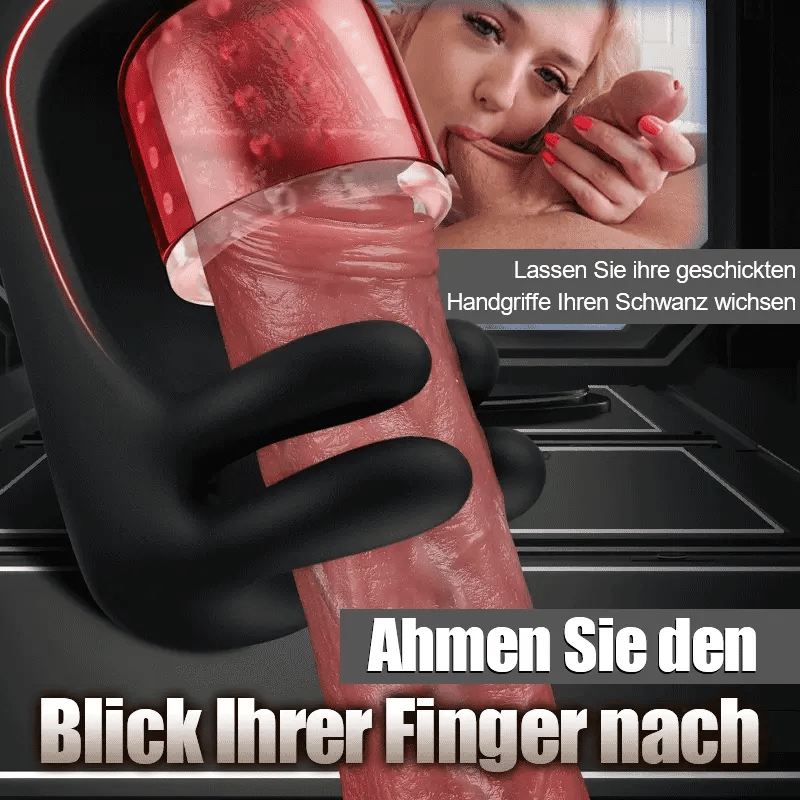 XG10: Männlicher Eicheltrainer mit 9 Beiß Rotations & Vibrationsmodi