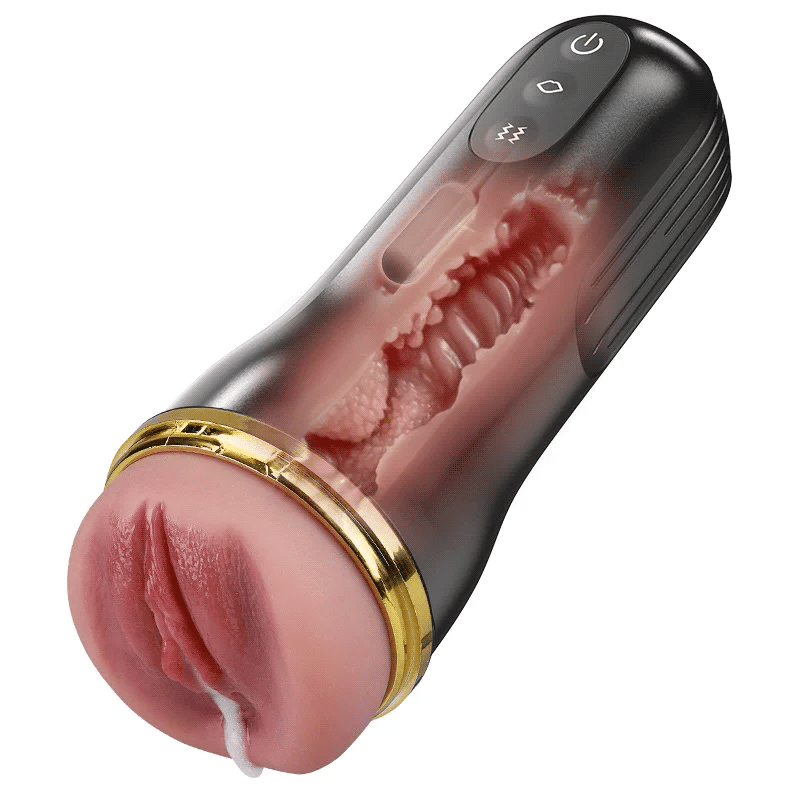 XV6: Deep Throat Masturbator für Männer mit 10 Vibrations- und Saugmodi