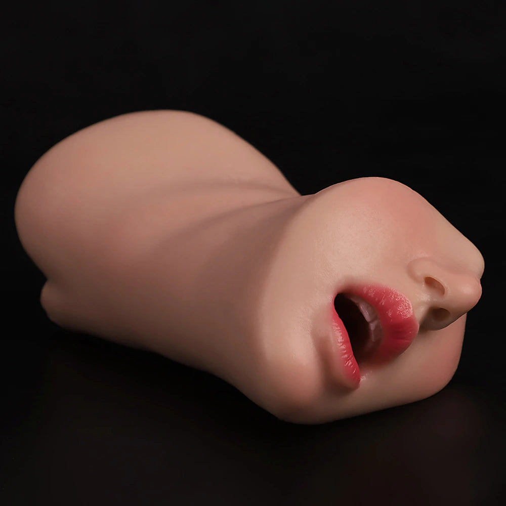 Janice : 907 g, la chatte de poche en silicone la plus réaliste avec bouche, vagin et anus 