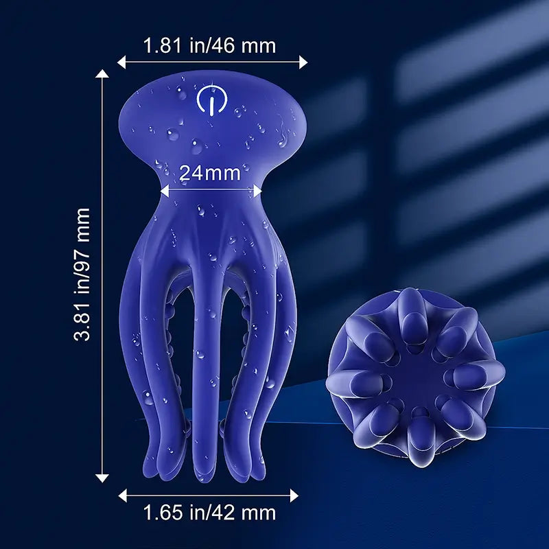 XG16: Octopus-Tentakel-Eicheltrainer mit 10 Vibrationsmodi