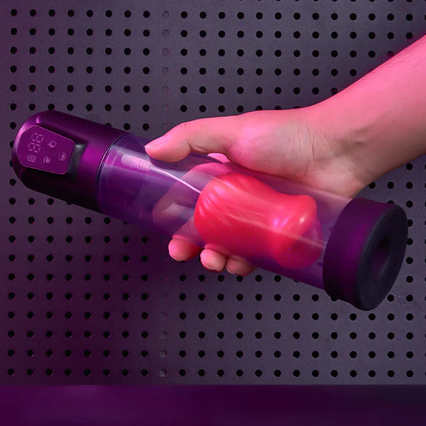 XP4 Plus: Penispumpe mit 7 Vibrations- und 5 Saugmodi