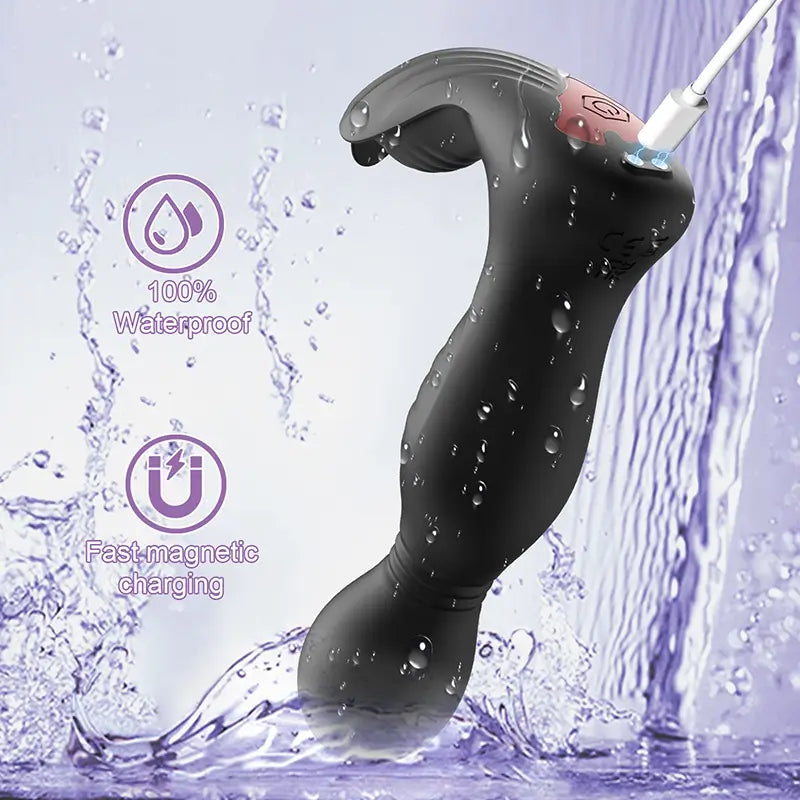 PM8: Prostata-Massager, Analplug und Leck-Vibrator