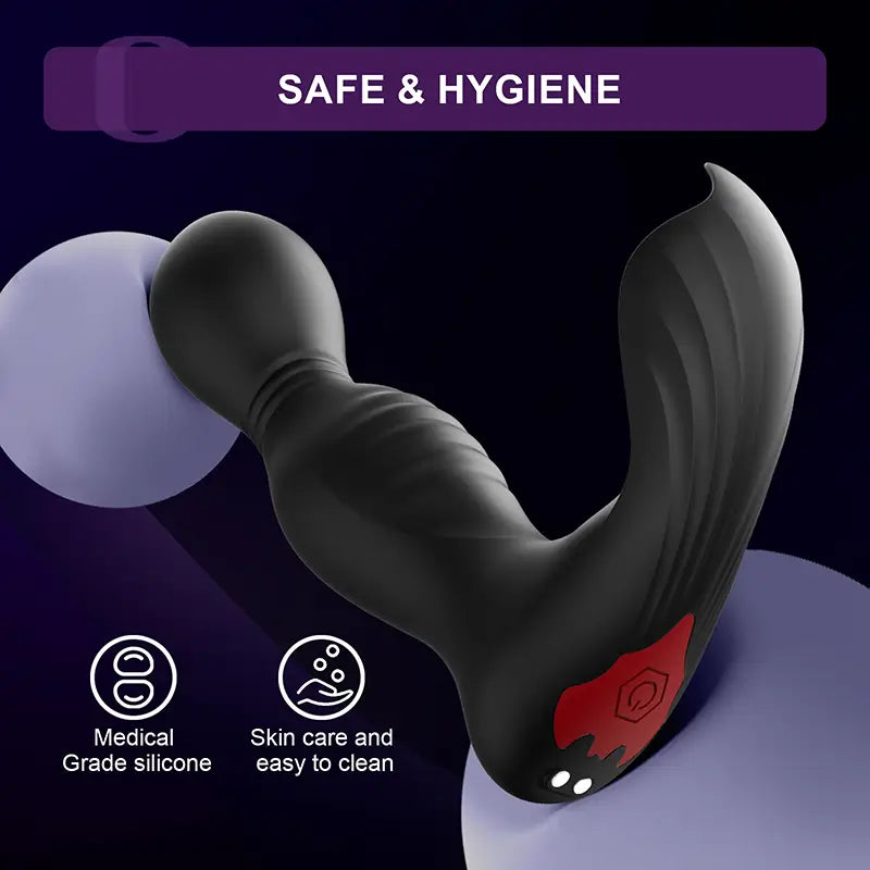 PM8: Prostata-Massager, Analplug und Leck-Vibrator