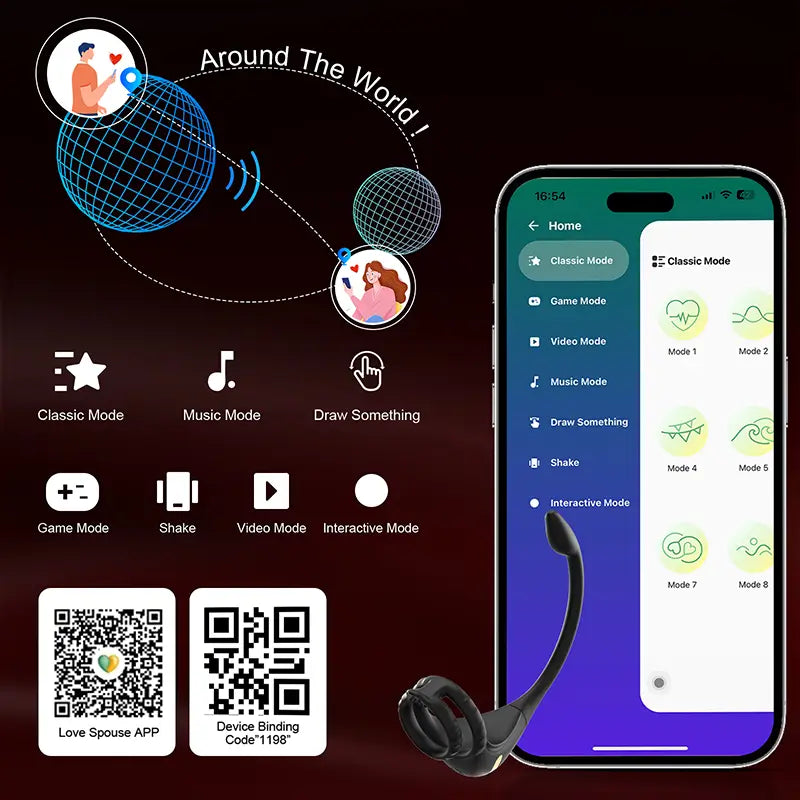 PM2: Prostata-Massager mit Penisring – steuerbar per Fernbedienung oder App