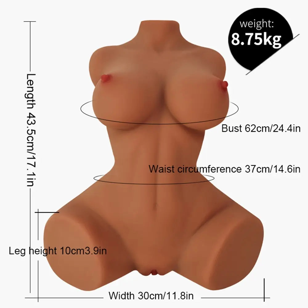 Daisy: 8,75kg Realistische Sex Torso