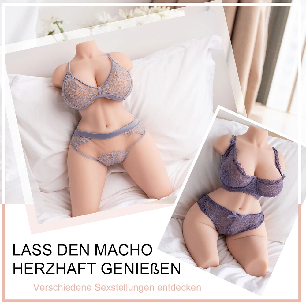 Rosalie: 8,14kg Realistische Große Brüste Sexpuppe