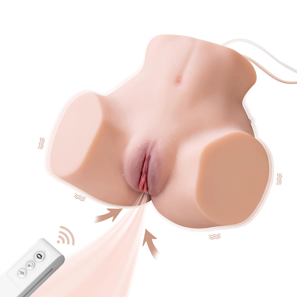 Luona: 5kg Muschi Saugen + Gesäß Vibrieren Sex Große Arsch