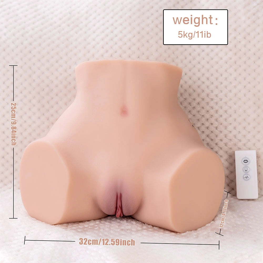 Luona: 5kg Muschi Saugen + Gesäß Vibrieren Sex Große Arsch