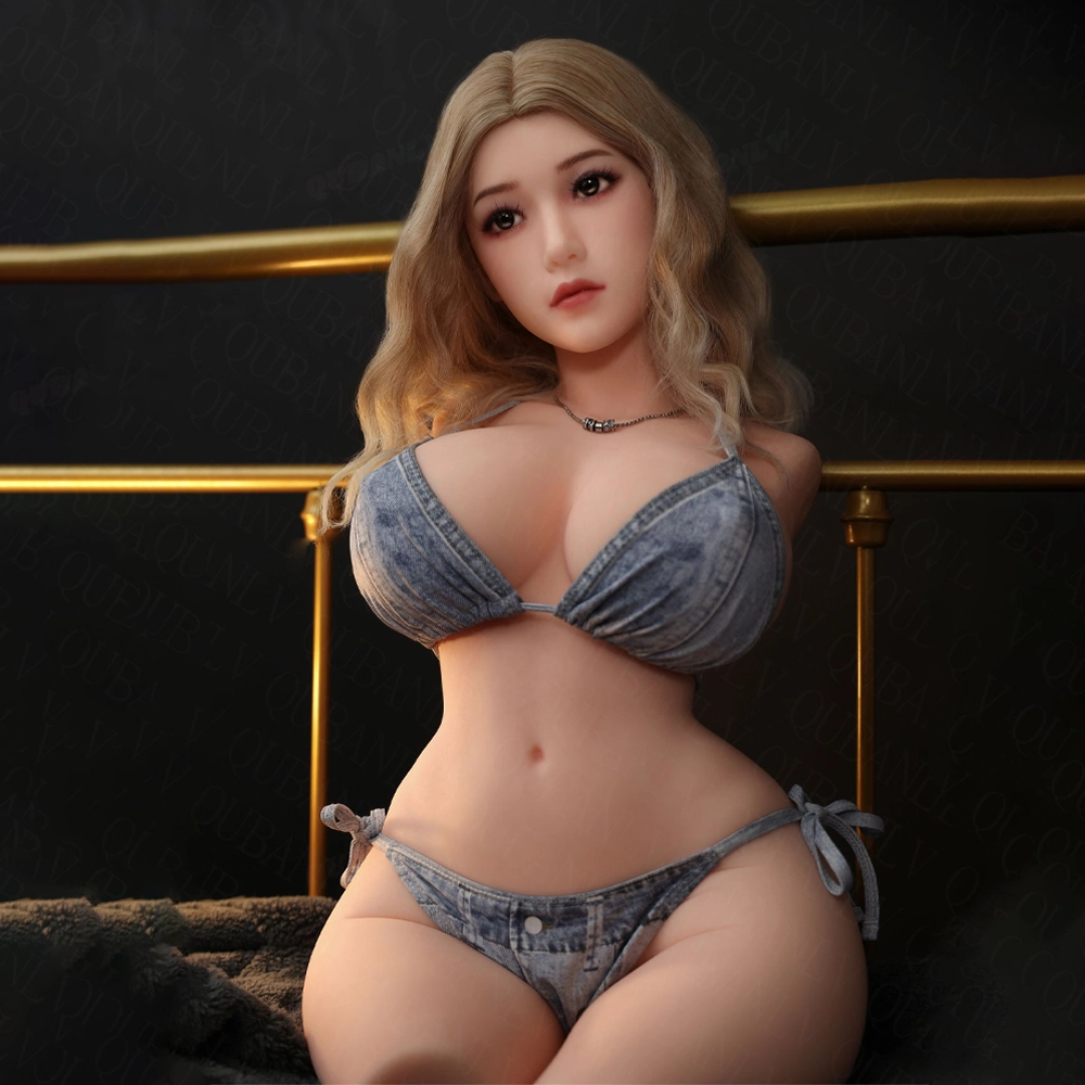 Riko: 20kg Sexy Blonde Frau Oberkörprr mit Kopf