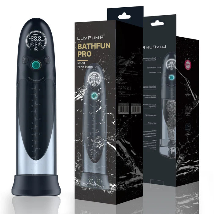 Bathfun Pro: AI-gesteuerte Smarte Wasserdichte Penispumpe