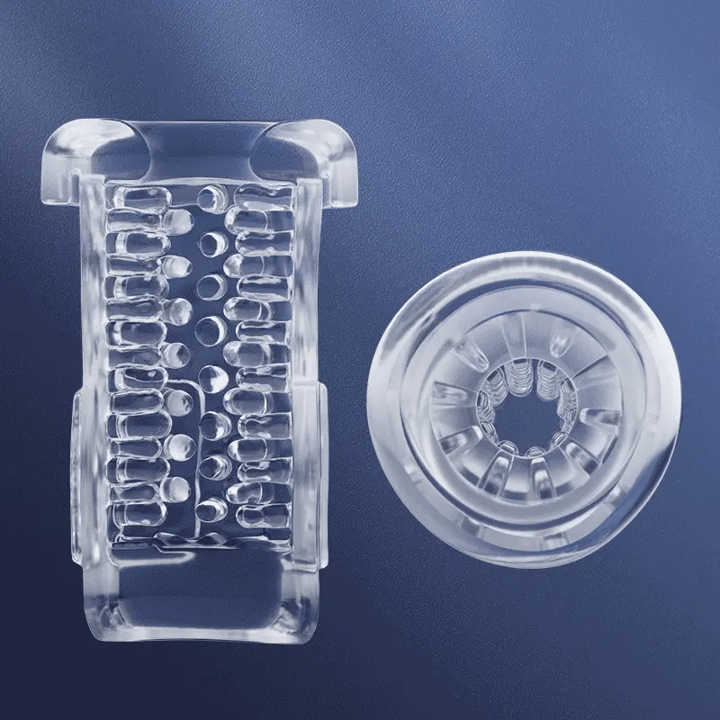 XR12: Teleskopierender Rotations-Masturbationsbecher mit Saugfuß