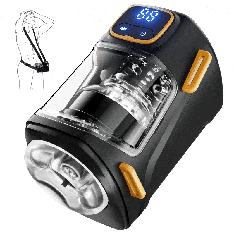 XT2: Tragbarer Herren-Stroker mit 9 Stoß‑ und Vibrationsmodi